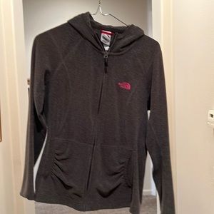 The North Face polar tech hoodie.